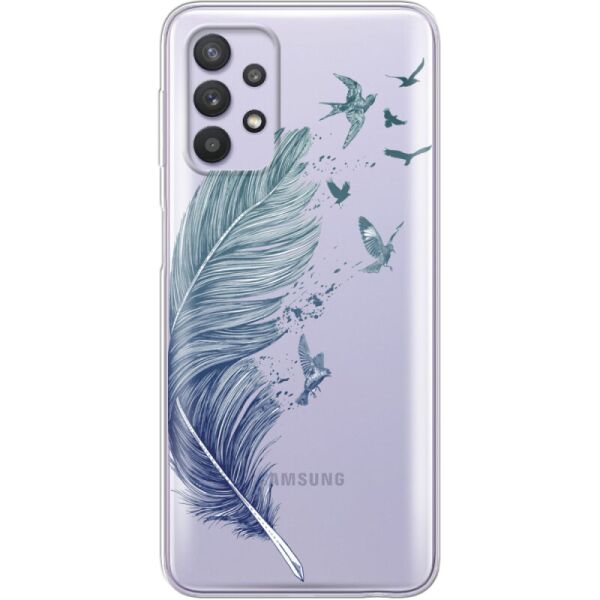 

Силиконовый чехол BoxFace Samsung A725 Galaxy A72 Feather (42070-cc38)