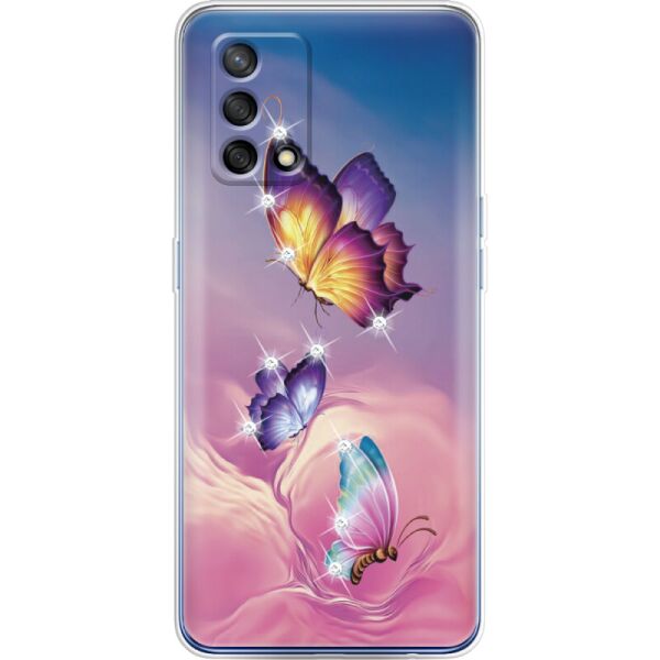 

Силиконовый чехол BoxFace OPPO A74 Butterflies (42792-rs19)