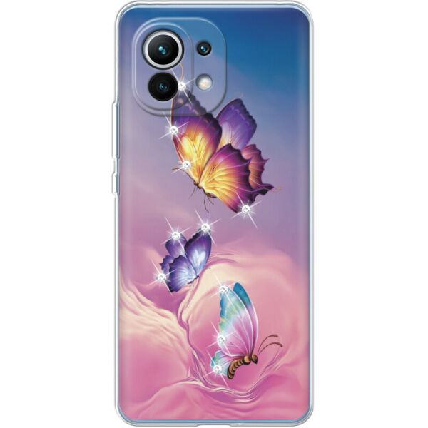 

Силиконовый чехол BoxFace Xiaomi Mi 11 Butterflies (41924-rs19)
