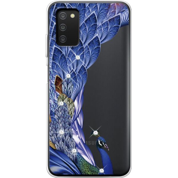 

Силиконовый чехол BoxFace Samsung Galaxy A03s Peafowl (43255-rs7)
