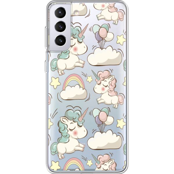

Силиконовый чехол BoxFace Samsung G996 Galaxy S21 Plus Unicorns (41718-cc2)