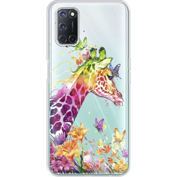 

Силиконовый чехол BoxFace OPPO A72 Colorful Giraffe (41947-cc14)