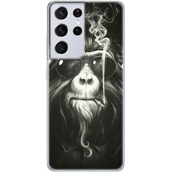 

Силиконовый чехол BoxFace Samsung G998 Galaxy S21 Ultra Smokey Monkey (41719-up56)