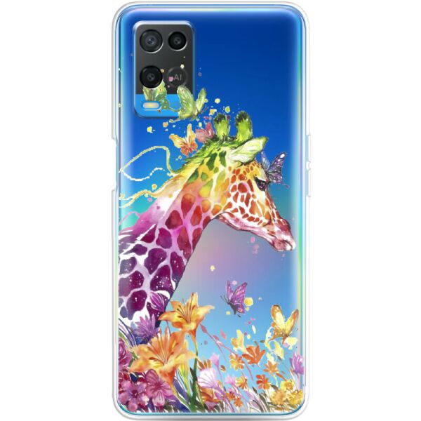 

Силиконовый чехол BoxFace OPPO A54 Colorful Giraffe (42795-cc14)