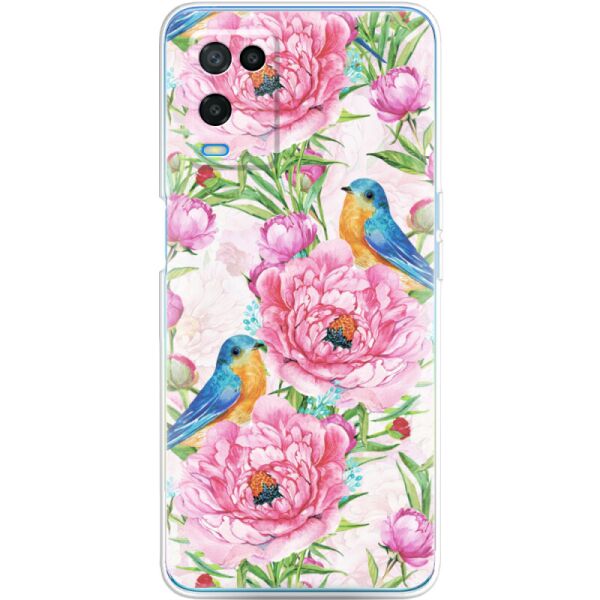 

Силиконовый чехол BoxFace OPPO A54 Birds and Flowers (42795-up2376)
