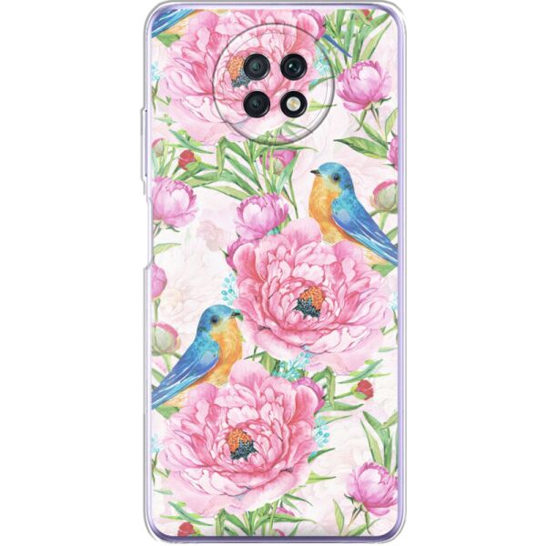 

Силиконовый чехол BoxFace Xiaomi Redmi Note 9T Birds and Flowers (42123-up2376)