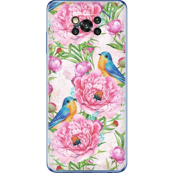 

Силиконовый чехол BoxFace Xiaomi Poco X3 Pro Birds and Flowers (42093-up2376)