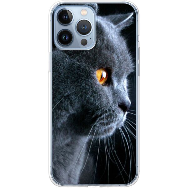 

Силиконовый чехол BoxFace Apple iPhone 13 Pro English cat (43365-up1346)