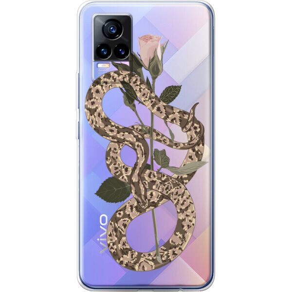 

Силиконовый чехол BoxFace Vivo V21E Glamor Snake (43147-cc67)