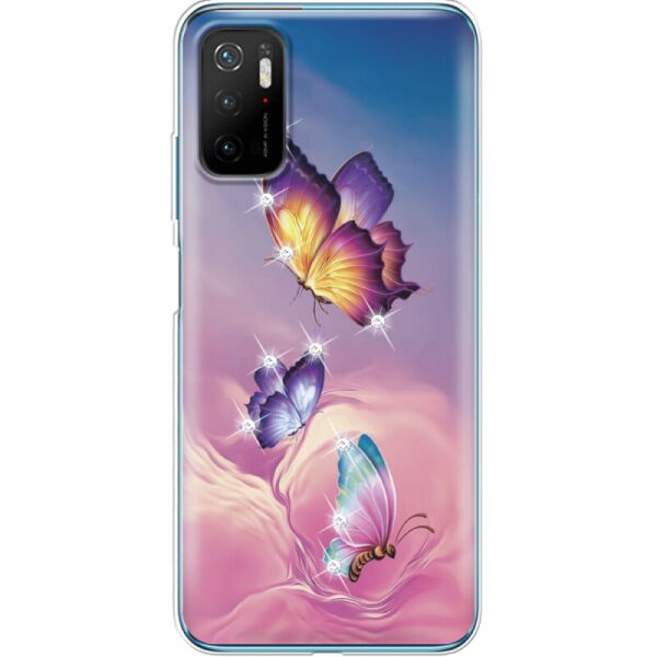 

Силиконовый чехол BoxFace Xiaomi Poco M3 Pro Butterflies (42474-rs19)