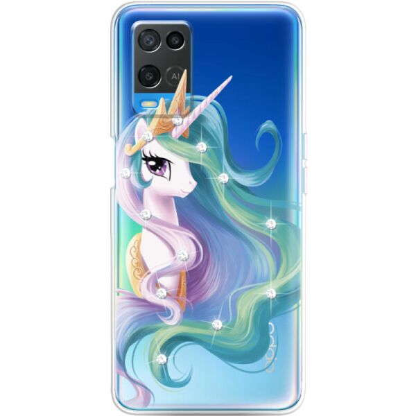 

Силиконовый чехол BoxFace OPPO A54 Unicorn Queen (42795-rs3)
