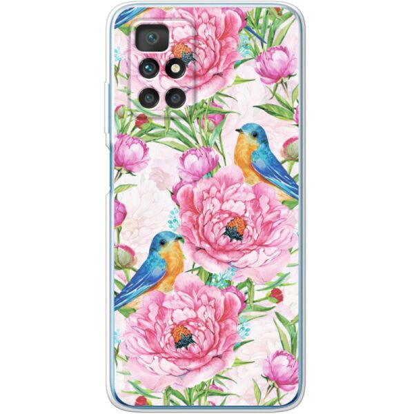 

Силиконовый чехол BoxFace Xiaomi Redmi 10 Birds and Flowers (43311-up2376)
