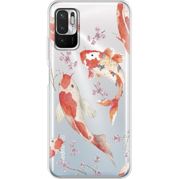 

Силиконовый чехол BoxFace Xiaomi Redmi Note 10 5G Japanese Koi Fish (42639-cc3)