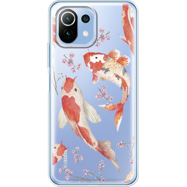 

Силиконовый чехол BoxFace Xiaomi Mi 11 Lite Japanese Koi Fish (42128-cc3)