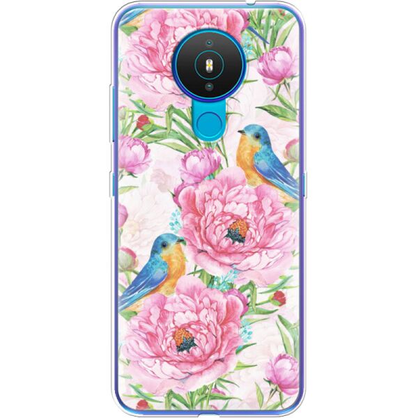 

Силиконовый чехол BoxFace Nokia 1.4 Birds and Flowers (42377-up2376)