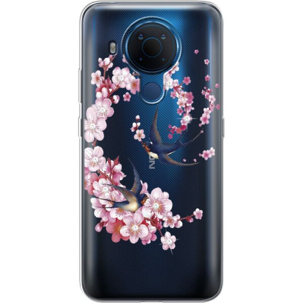 

Силиконовый чехол BoxFace Nokia 5.4 Swallows and Bloom (41996-rs4)