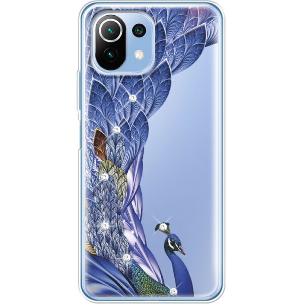 

Силиконовый чехол BoxFace Xiaomi Mi 11 Lite Peafowl (42128-rs7)