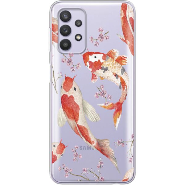 

Силиконовый чехол BoxFace Samsung A525 Galaxy A52 Japanese Koi Fish (42075-cc3)