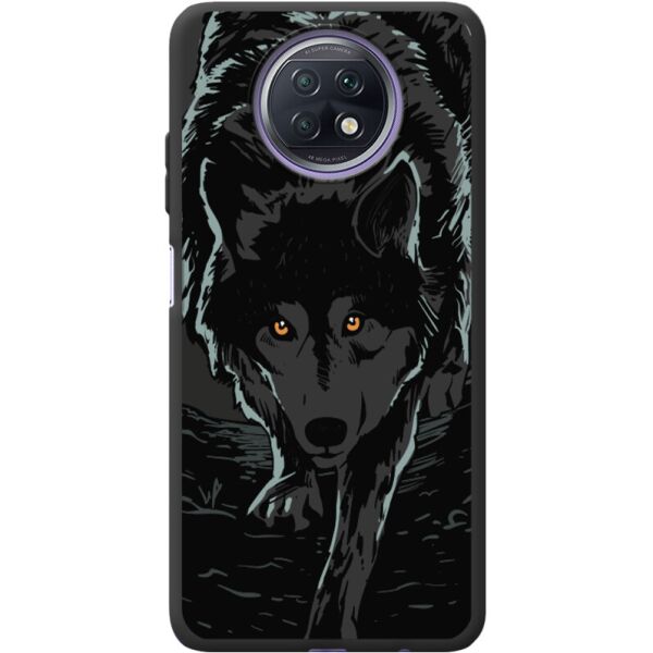 

Силиконовый чехол BoxFace Xiaomi Redmi Note 9T Wolf (42123-bk62)