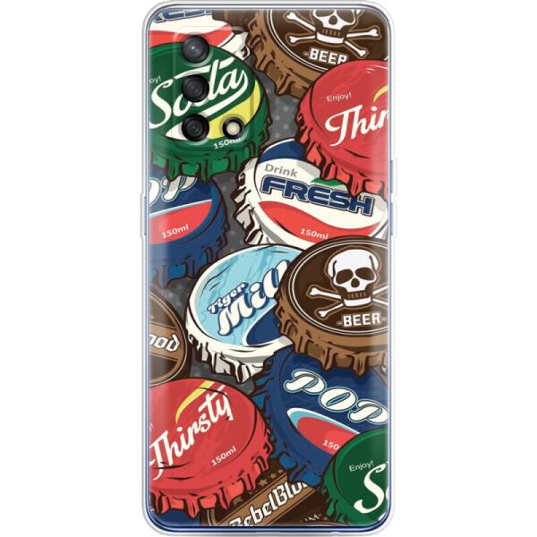 

Силиконовый чехол BoxFace OPPO A74 Drink Lids (42792-up2261)