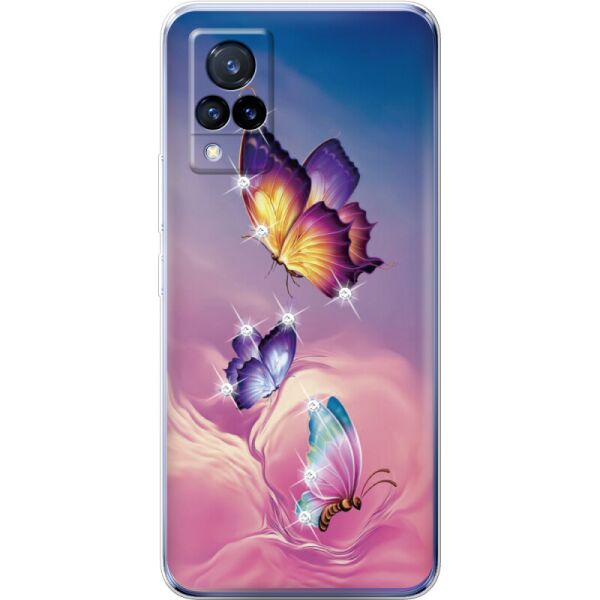 

Силиконовый чехол BoxFace Vivo V21 Butterflies (43146-rs19)