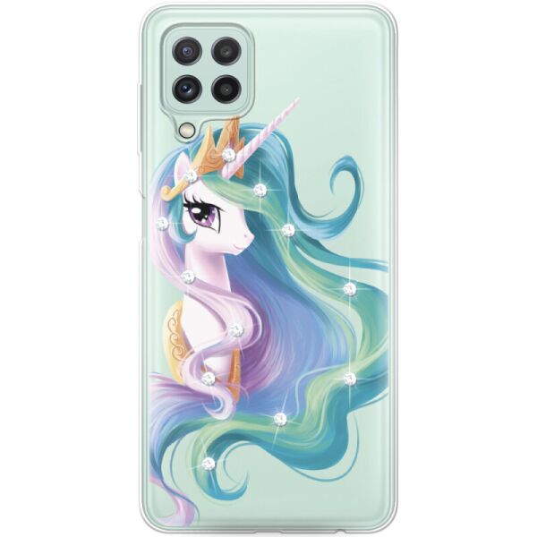 

Силиконовый чехол BoxFace Samsung A225 Galaxy A22 Unicorn Queen (42748-rs3)