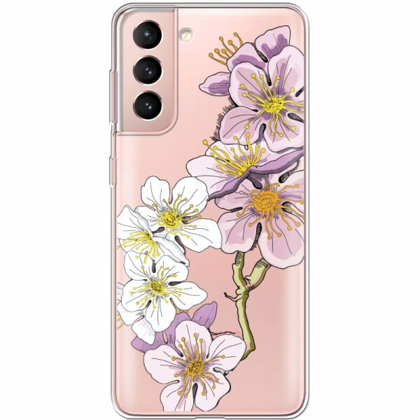 

Силиконовый чехол BoxFace Samsung G991 Galaxy S21 Cherry Blossom (41709-cc4)