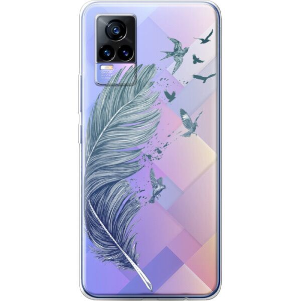 

Силиконовый чехол BoxFace Vivo V21E Feather (43147-cc38)
