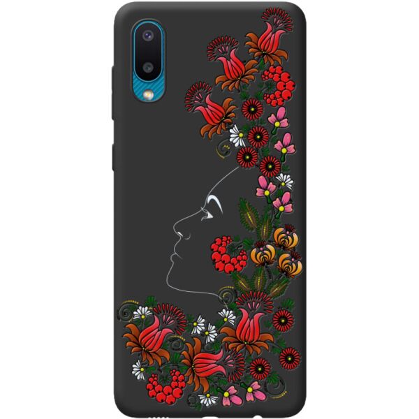 

Силиконовый чехол BoxFace Samsung A022 Galaxy A02 3D Ukrainian Muse (42004-bk64)