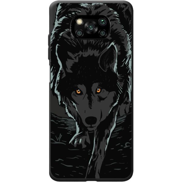 

Силиконовый чехол BoxFace Xiaomi Poco X3 Pro Wolf (42093-bk62)