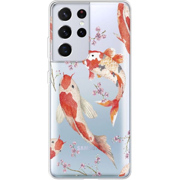 

Силиконовый чехол BoxFace Samsung G998 Galaxy S21 Ultra Japanese Koi Fish (41719-cc3)