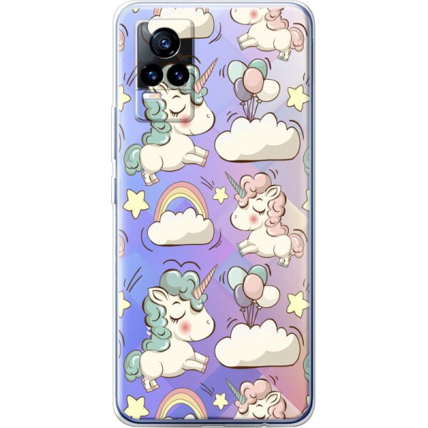 

Силиконовый чехол BoxFace Vivo V21E Unicorns (43147-cc2)