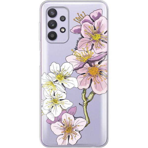 

Силиконовый чехол BoxFace Samsung A725 Galaxy A72 Cherry Blossom (42070-cc4)