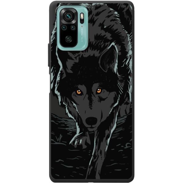 

Силиконовый чехол BoxFace Xiaomi Redmi Note 10/ Note 10S Wolf (42029-bk62)