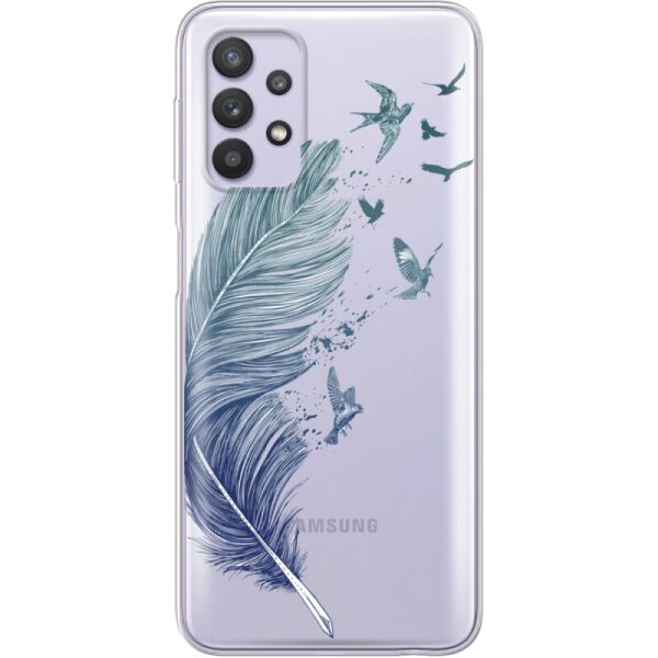 

Силиконовый чехол BoxFace Samsung A325 Galaxy A32 Feather (42084-cc38)