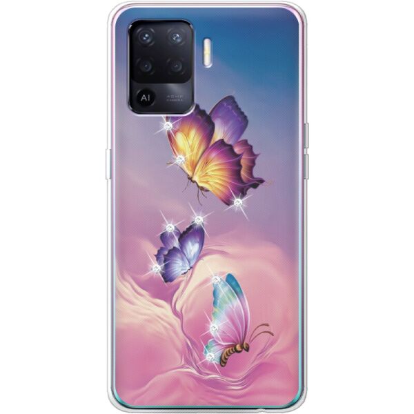 

Силиконовый чехол BoxFace OPPO Reno5 Lite Butterflies (43335-rs19)
