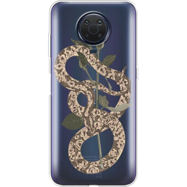 

Силиконовый чехол BoxFace Nokia G10 Glamor Snake (42373-cc67)