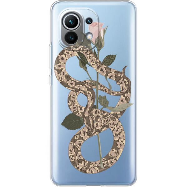 

Силиконовый чехол BoxFace Xiaomi Mi 11 Glamor Snake (41924-cc67)