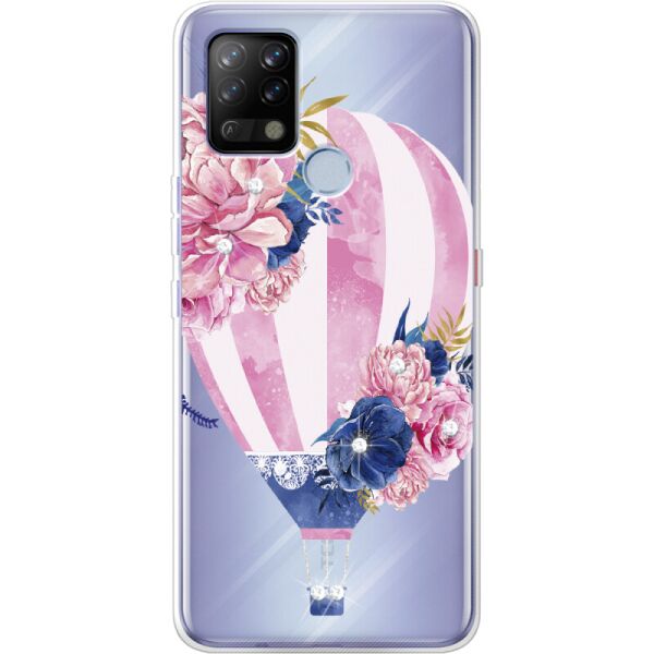 

Силиконовый чехол BoxFace Tecno POVA Pink Air Baloon (43287-rs6)