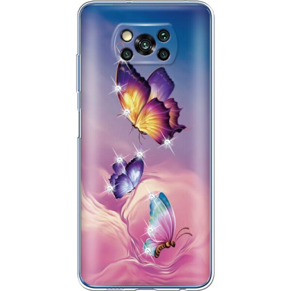 

Силиконовый чехол BoxFace Xiaomi Poco X3 Pro Butterflies (42093-rs19)