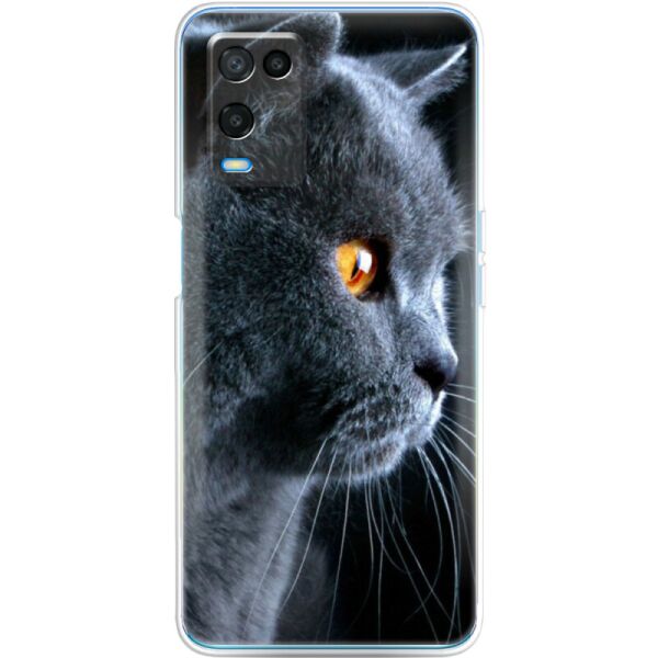 

Силиконовый чехол BoxFace OPPO A54 English cat (42795-up1346)