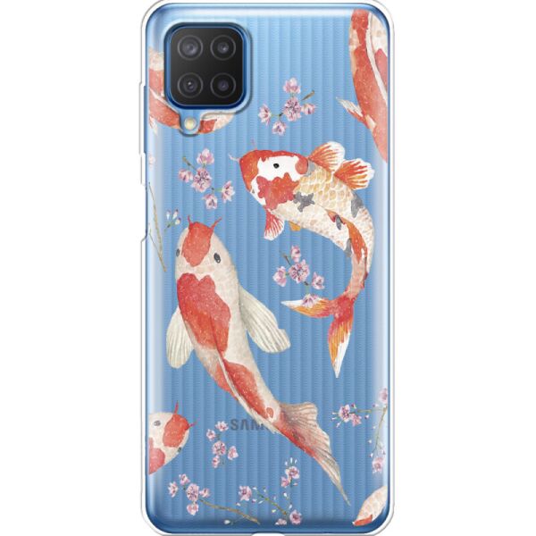 

Силиконовый чехол BoxFace Samsung M127 Galaxy M12 Japanese Koi Fish (42464-cc3)
