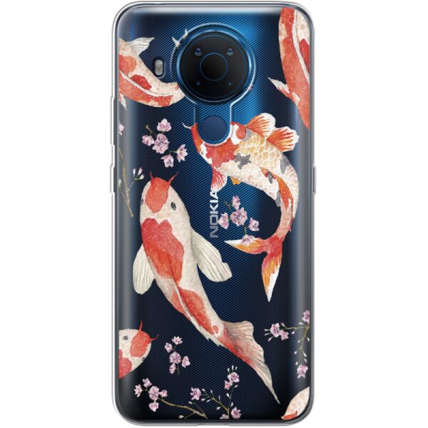 

Силиконовый чехол BoxFace Nokia 5.4 Japanese Koi Fish (41996-cc3)