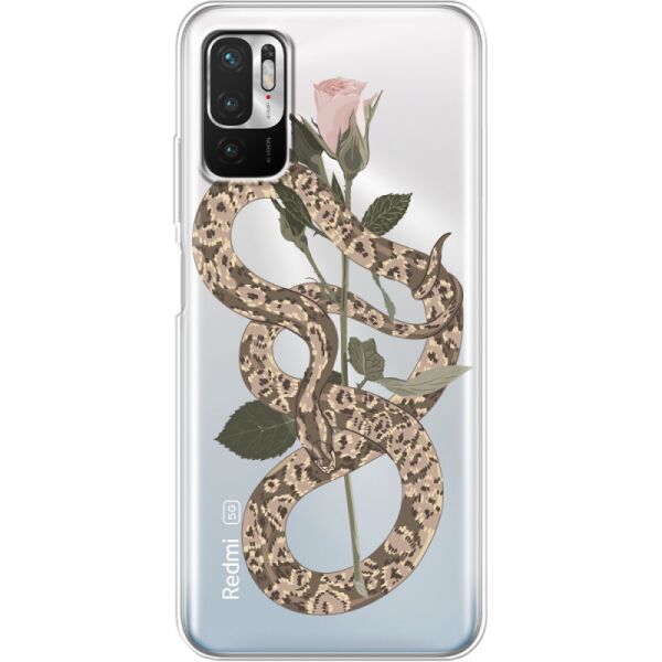 

Силиконовый чехол BoxFace Xiaomi Redmi Note 10 5G Glamor Snake (42639-cc67)