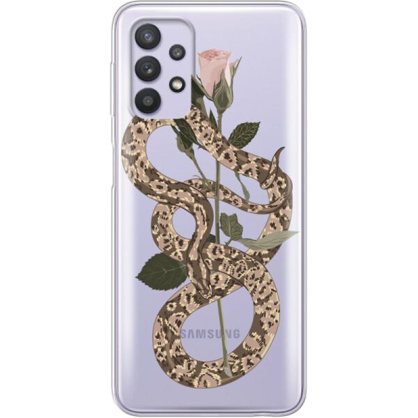 

Силиконовый чехол BoxFace Samsung A525 Galaxy A52 Glamor Snake (42075-cc67)