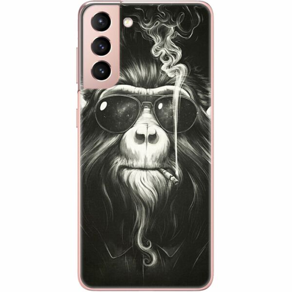 

Силиконовый чехол BoxFace Samsung G991 Galaxy S21 Smokey Monkey (41709-up56)
