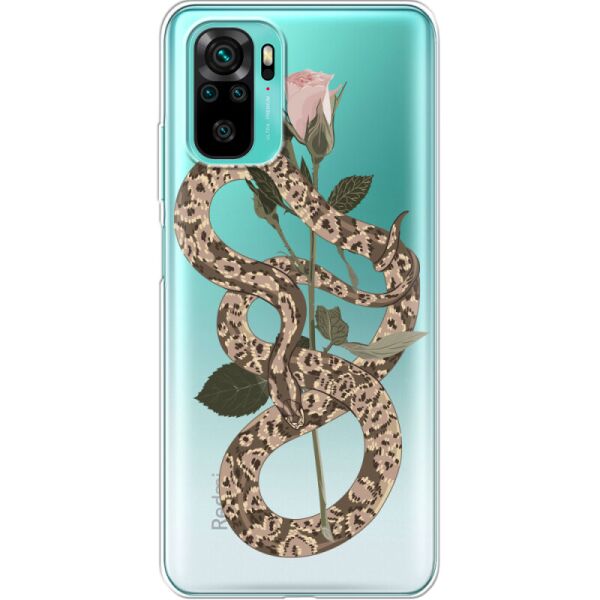 

Силиконовый чехол BoxFace Xiaomi Redmi Note 10/ Note 10S Glamor Snake (42029-cc67)
