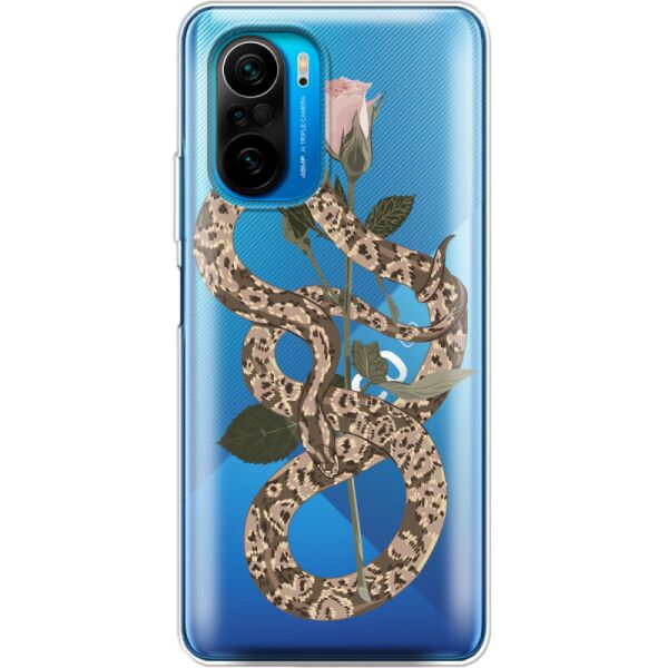 

Силиконовый чехол BoxFace Xiaomi Poco F3 Glamor Snake (42102-cc67)