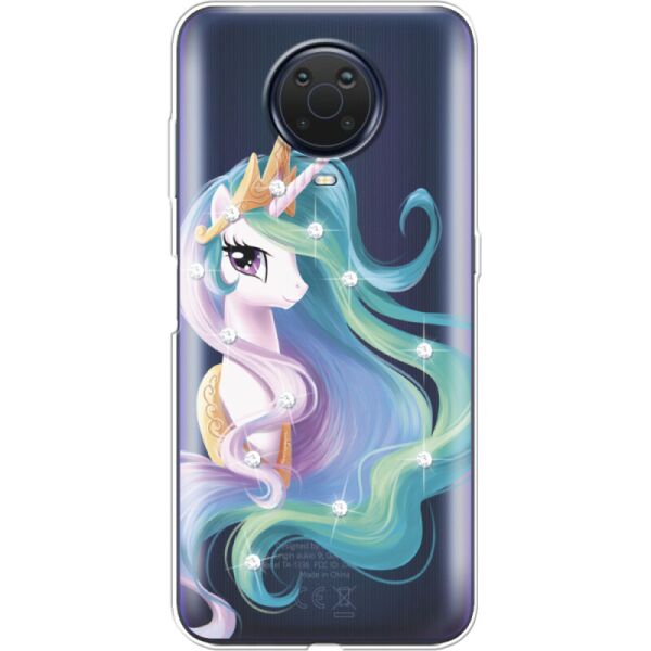 

Силиконовый чехол BoxFace Nokia G20 Unicorn Queen (42626-rs3)