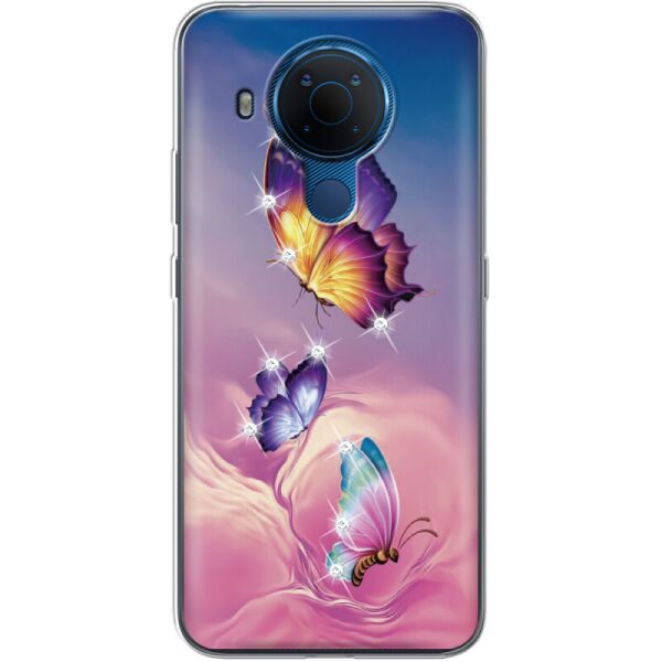 

Силиконовый чехол BoxFace Nokia 5.4 Butterflies (41996-rs19)